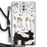 Papegaai: Honor 6X Transparant Hoesje met koord