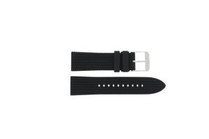 Horlogeband Michael Kors MK8334 Silicoon Zwart 22mm