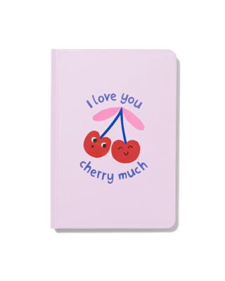 HEMA Notitieboek 18x12.6 en pompon pen cadeauset