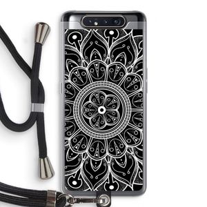 Roses Are Red: Samsung Galaxy A80 Transparant Hoesje met koord