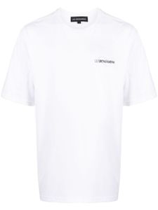 Les Benjamins t-shirt en coton à logo imprimé - Blanc