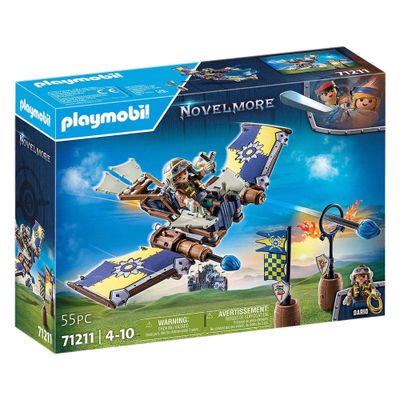 PLAYMOBIL Novelmore Dario's zweefvliegtuig 71211