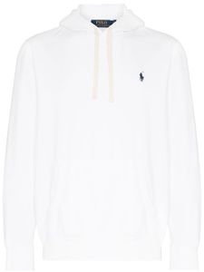 Polo Ralph Lauren hoodie Pony en polaire - Blanc