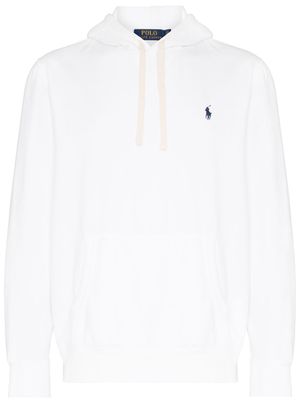 Polo Ralph Lauren hoodie Pony en polaire - Blanc