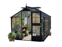 Compact 8,2 antraciet, veiligheidsglas 3 mm/1 grijs gecoat veiligheidsglas Royal Well - Royal well