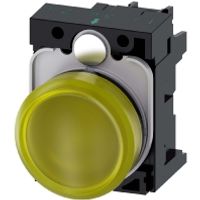 3SU1102-6AA30-1AA0  - Indicator light yellow 24VAC/DC 3SU1102-6AA30-1AA0 - thumbnail