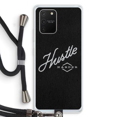 Hustle: Samsung Galaxy S10 Lite Transparant Hoesje met koord