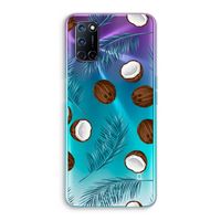 Kokosnoot roze: Oppo A52 Transparant Hoesje
