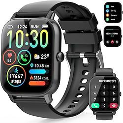 smart watch waterdicht fitness sporthorloge p2 hartslagmeter oproepbericht herinnering bluetooth smartwatch voor ios android Lightinthebox