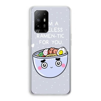 I'm A Hopeless Ramen-Tic For You: Oppo A95 5G Transparant Hoesje