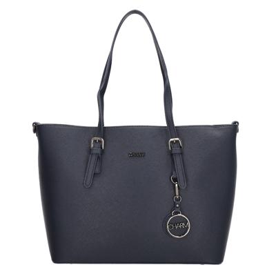 Charm London Birmingham shopper-Blue