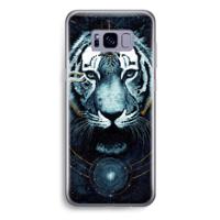 Darkness Tiger: Samsung Galaxy S8 Plus Transparant Hoesje
