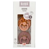 Bibs 1 Fopspeen Boheme Duo Peach/woodchuck 2