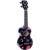 Mahalo MA1HE/BK Art Series Heart Black sopraan ukelele