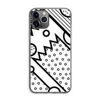 Pop Art #4: iPhone 11 Pro Max Transparant Hoesje