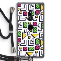 8-bit N°4: Sony Xperia XZ2 Transparant Hoesje met koord