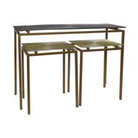 Console Home ESPRIT Grijs Metaal Aluminium 109,5 x 37,5 x 80 cm (3 Onderdelen)