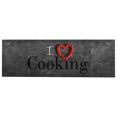 VidaXL Keukenmat wasbaar cooking 60x300 cm