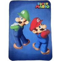 Plaid - MARIO BROS - Mario en Luigi - 100 x 140 cm
