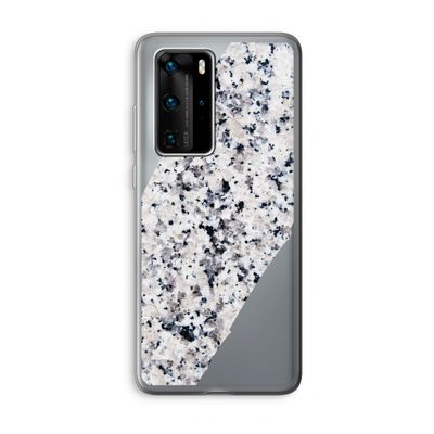 Gespikkelde marmer: Huawei P40 Pro Transparant Hoesje