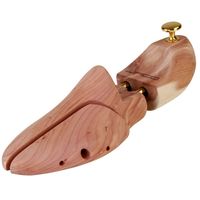 Jago- Schoenspanner van hout, maat 41-42, cederhout en aluminium, met spiraalveer - schoenenrekker, schoenvorm - thumbnail