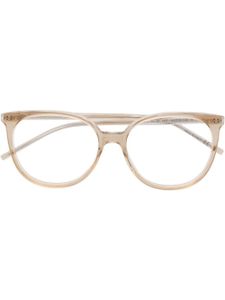 Saint Laurent Eyewear lunettes de vue à monture ronde - Tons neutres