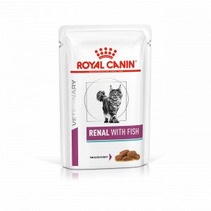 Royal Canin Veterinary Renal met vis natvoer kat 2 dozen (24 x 85 g)