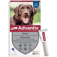 ADVANTIX 6 antiparasitaire pipetten - Voor grote honden van meer dan 25 kg
