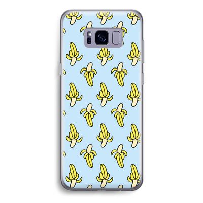 Bananas: Samsung Galaxy S8 Transparant Hoesje