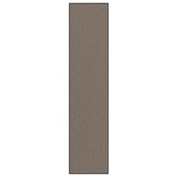 Deurmat 115x500 cm bruin