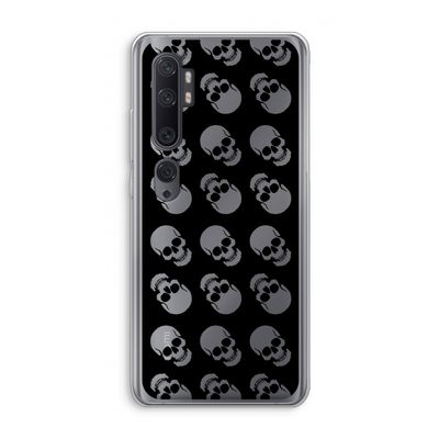 Musketon Skulls: Xiaomi Mi Note 10 Pro Transparant Hoesje