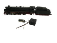 micromotor NF009G ombouwset voor Fleischmann BR 38 K, DRG 01.10, P8, BR 23, u.a.
