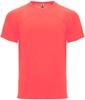 Roly RY6401 Monaco T-Shirt - Fluor Coral 234 - XS