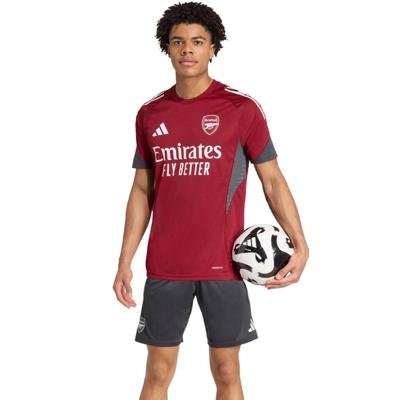 adidas Arsenal Trainingsset Europees 2025-2026 Rood Grijs Wit