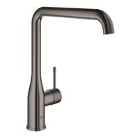 Grohe Essence New keukenkraan hoge L-uitloop draaibaar hard graphite - thumbnail