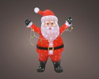 LED kerstman buiten h88cm-180l mlt - Decoris - thumbnail