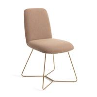 Jesper Home Eetkamerstoel 'Taiwa' Beehive Gold, kleur Whisper Wheat