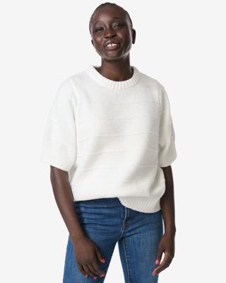 HEMA Damestrui Fyra gebreid gebroken wit (gebroken wit)