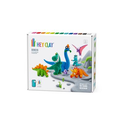 Klei hey clay dinos set 15 delen