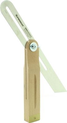 Promat/Tecwerk Zweihaak | raillengte 250 mm | messing | met gelakte beukenhout - 4000858515