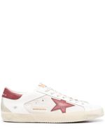 Golden Goose baskets à lacets Super-Star en mesh - Blanc