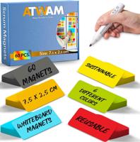 60 Scrum magneten 7,5x2,5cm voor whiteboard