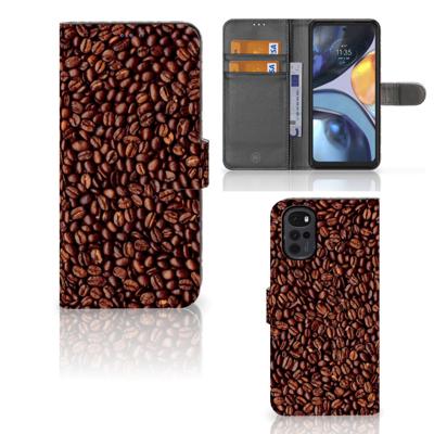 Motorola Moto G22 | Book Cover | Koffiebonen