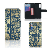 Honor 20 Hoesje Beige Flowers - thumbnail