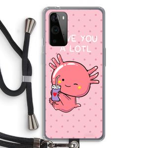 Love You A Lotl: OnePlus 9 Pro Transparant Hoesje met koord