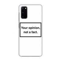 Your opinion: Volledig geprint Samsung Galaxy S20 Hoesje