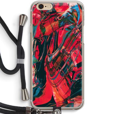 Endless Descent: iPhone 6 / 6S Transparant Hoesje met koord