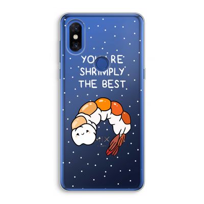 You're Shrimply The Best: Xiaomi Mi Mix 3 Transparant Hoesje