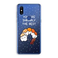 You're Shrimply The Best: Xiaomi Mi Mix 3 Transparant Hoesje