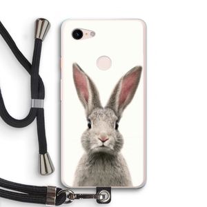 Daisy: Pixel 3 XL Transparant Hoesje met koord